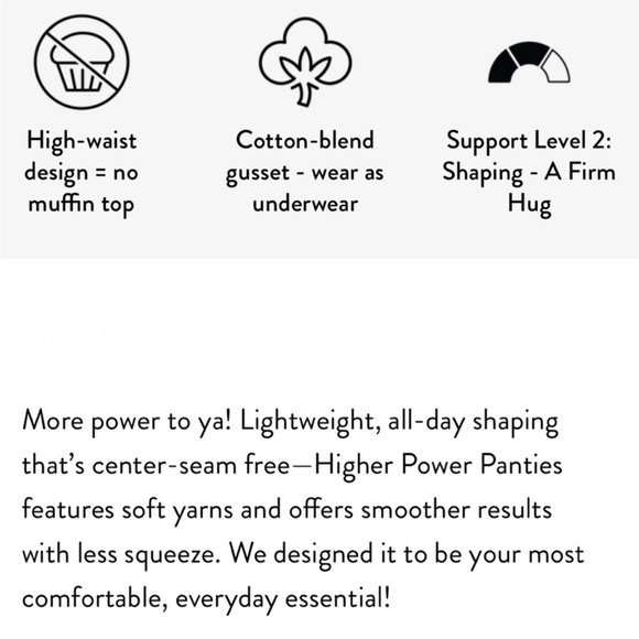 Counting inventory NWOT Spanx Higher Power Panties - Picture 14 of 14